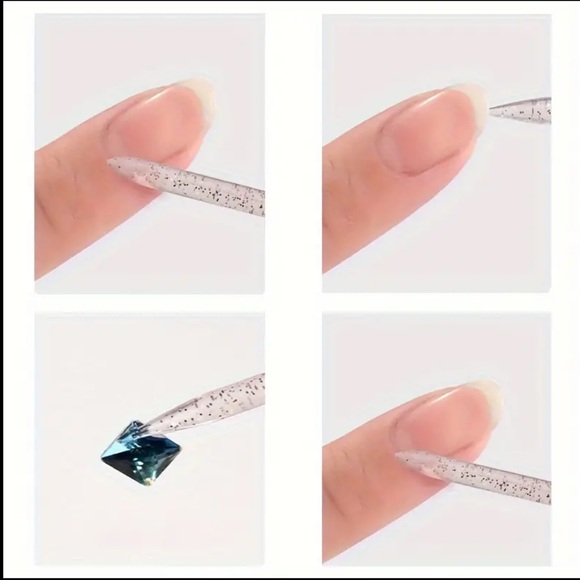 3️⃣3/25 10x Reusable Manicure Sticks, Nail Art Cuticle Pusher Remover - Picture 3 of 3